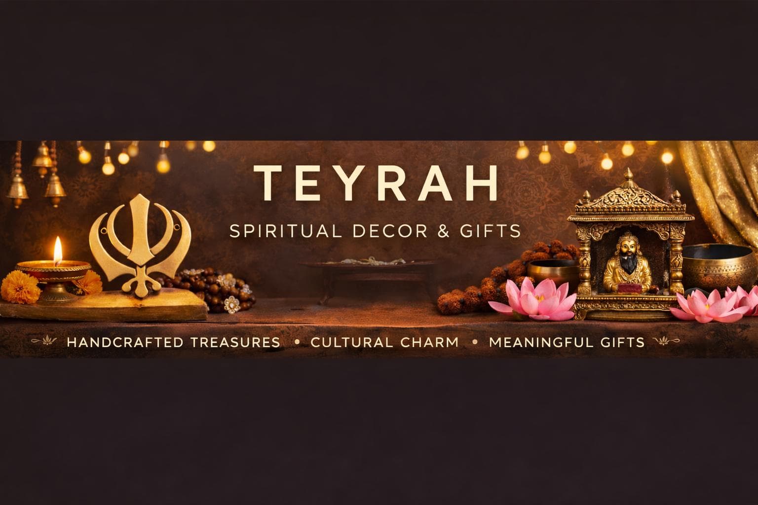 Teyrah spiritual home decor, religious gifts, and cultural pieces for home and car